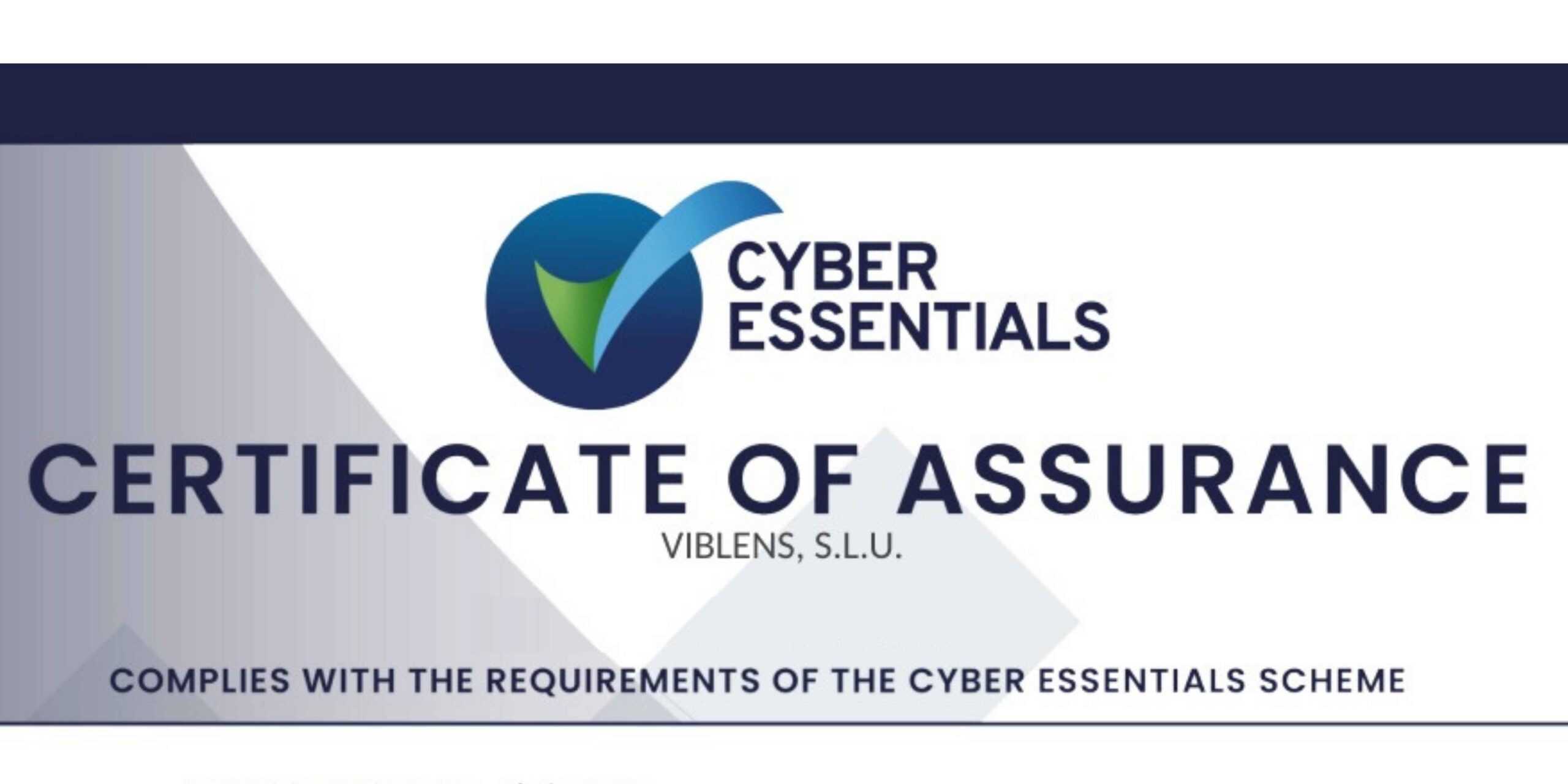 Certificado Cyber Essentials